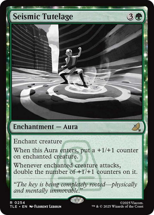 Seismic Tutelage - Avatar: The Last Airbender: Eternal-Legal (TLE) - FOIL
