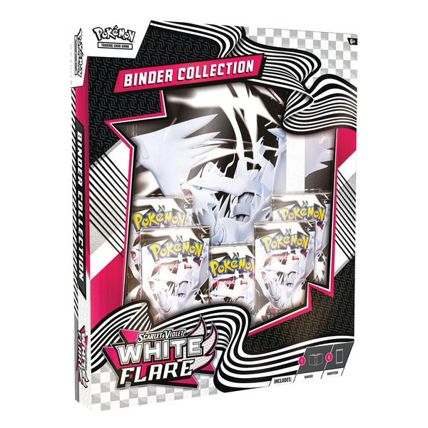 Pokémon Scarlet & Violet White Flare Binder Collection