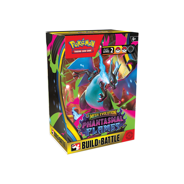 Pokémon TCG: Mega Evolution 02 Phantasmal Flames- Build & Battle Box