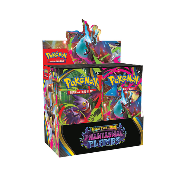 Pokemon TCG: Mega Evolution 02 Phantasmal Flames- Booster Display