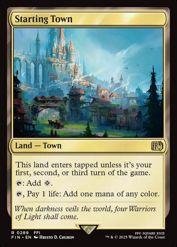 Starting Town - FINAL FANTASY (FIN) - FOIL