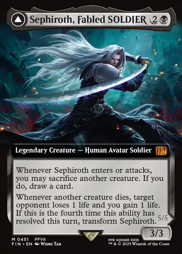 Sephiroth, Fabled SOLDIER (Extended Art) - FINAL FANTASY (FIN)