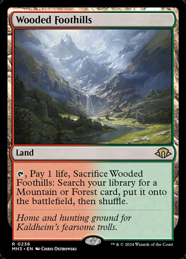 Wooded Foothills - Modern Horizons 3 (MH3) - FOIL