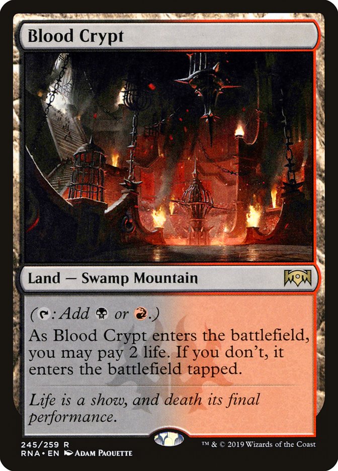 Blood Crypt - Ravnica Allegiance (RNA)